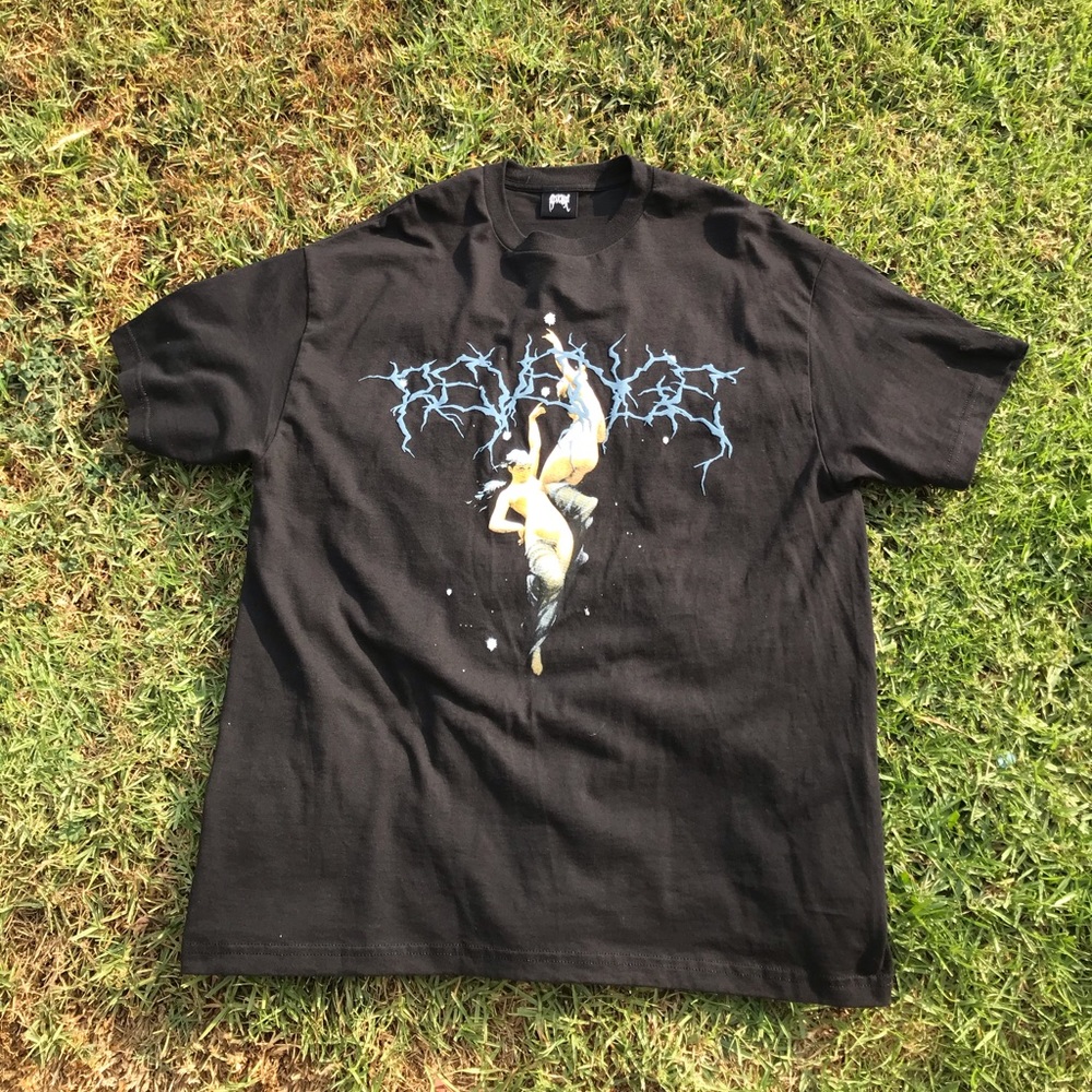 Revenge Angel Black Tee.No Design On The Back.